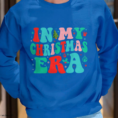 In My Christmas Era Cute Groovy Christmas Holiday Xmas T-Shirt - Christmas Unisex T-Shirt/Hoodie/Sweatshirt - NINA00