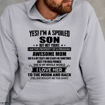 I'M HER PRINCE I LOVE HER TO THE MOON AND BACK - FROM MOM - NINA00 (SKU2604-318-00)