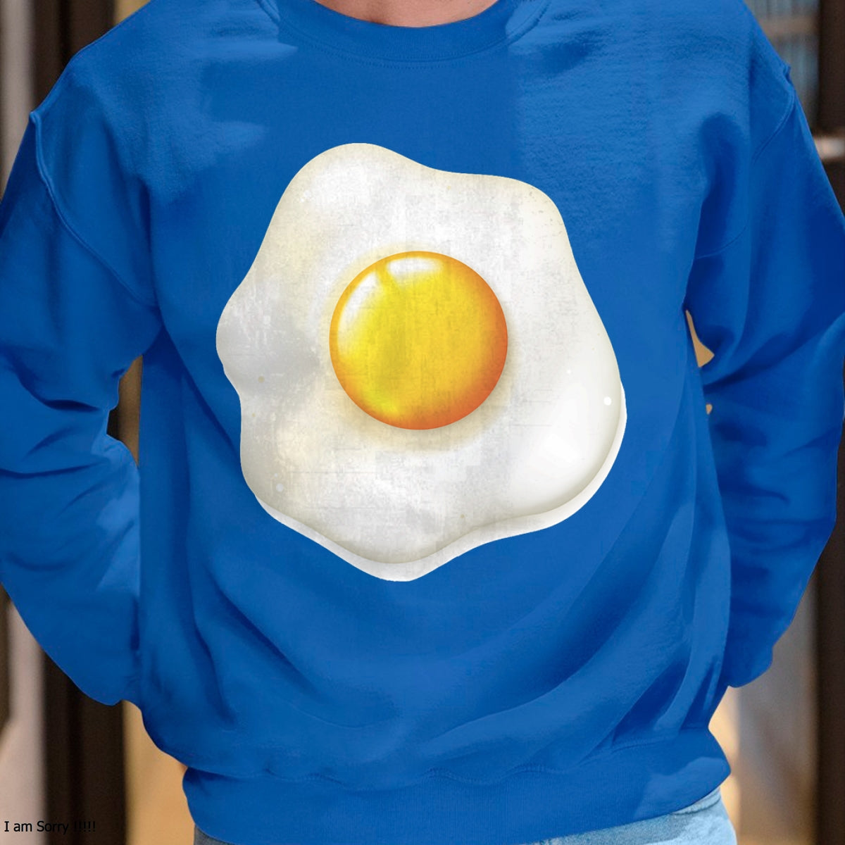 Egg Costume T-Shirt Funny Christmas  Halloween Egg Shirt T-Shirt - Christmas Unisex T-Shirt/Hoodie/Sweatshirt - NINA00