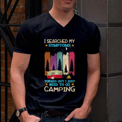 Need To Go Camping Funny Outdoors Adventure Hiking Gift T-Shirt