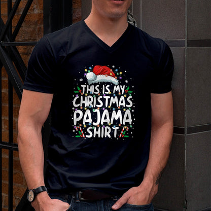 This Is My Christmas Pajama Shirt Funny Xmas PJs Men Women T-Shirt - Christmas Unisex T-Shirt/Hoodie/Sweatshirt - NINA00