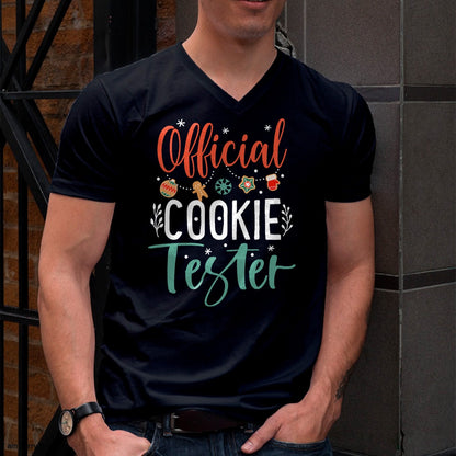 Official Cookie Tester Funny Christmas Couples Matching T-Shirt - Christmas Unisex T-Shirt/Hoodie/Sweatshirt - NINA00