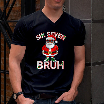 Funny 67 Six Seven Christmas Bruh Santa T-Shirt - Christmas Unisex T-Shirt/Hoodie/Sweatshirt - NINA00 (SKU-T-CHRISTMAS-1911A)