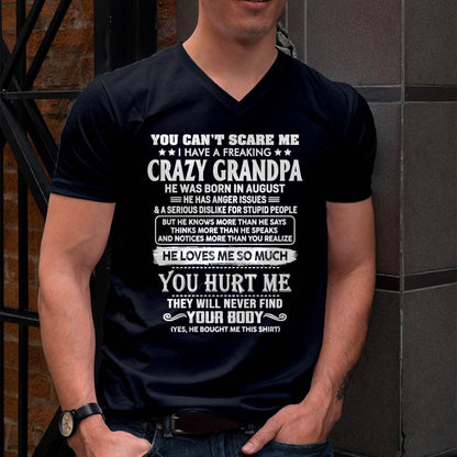 YOU CAN'T SCARE ME I HAVE A FREAKING CRAZY GRANDPA - FROM GRANDPA - NINA08