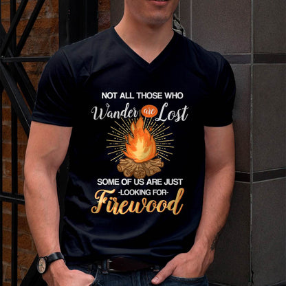 Not All Those Who Wander are Lost - Funny Camping Shirt T-Shirt