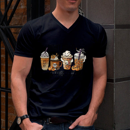 Nightmare Before Coffee Pumpkin Spice Halloween Costume T-Shirt - Christmas Unisex T-Shirt/Hoodie/Sweatshirt - NINA00