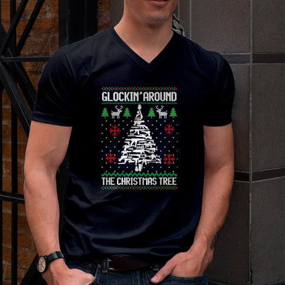 Funny Guns Ugly Christmas Sweaters for Gun Lovers Men Women T-Shirt - Christmas Unisex T-Shirt/Hoodie/Sweatshirt - NINA00
