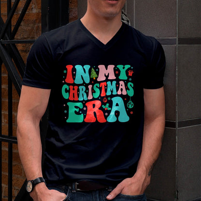 In My Christmas Era Cute Groovy Christmas Holiday Xmas T-Shirt - Christmas Unisex T-Shirt/Hoodie/Sweatshirt - NINA00