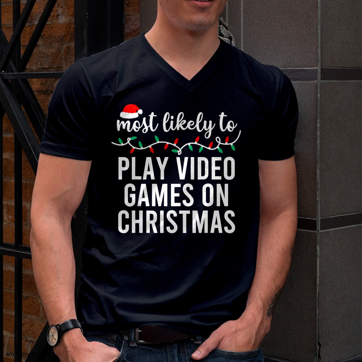 Most Likely To Christmas Matching Family Pajamas Funny T-Shirt - Christmas Unisex T-Shirt/Hoodie/Sweatshirt - NINA00
