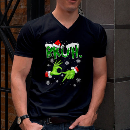 Bruh 67 Six Seven 6 7 Meme Christmas Funny Gen Alpha Slang T-Shirt  - Christmas Unisex T-Shirt/Hoodie/Sweatshirt - NINA00