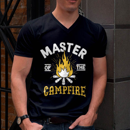 Master Of The Campfire - Camping & Outdoors Gift T-Shirt