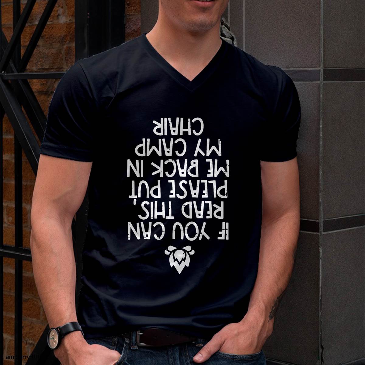 Camping If You Can Read This - Funny Camping T-Shirt
