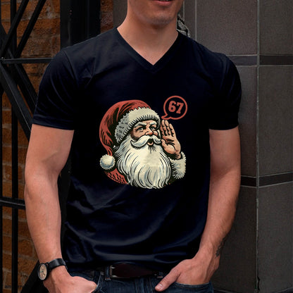 67 Christmas Funny Six Seven Meme Brainrot Santa Claus Boys T-Shirt - Christmas Unisex T-Shirt/Hoodie/Sweatshirt - NINA00