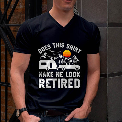 Retired Camper Retirement Camping T-Shirt