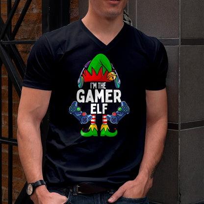 Gamer Elf Matching Family Christmas T-Shirt - Christmas Unisex T-Shirt/Hoodie/Sweatshirt - NINA00