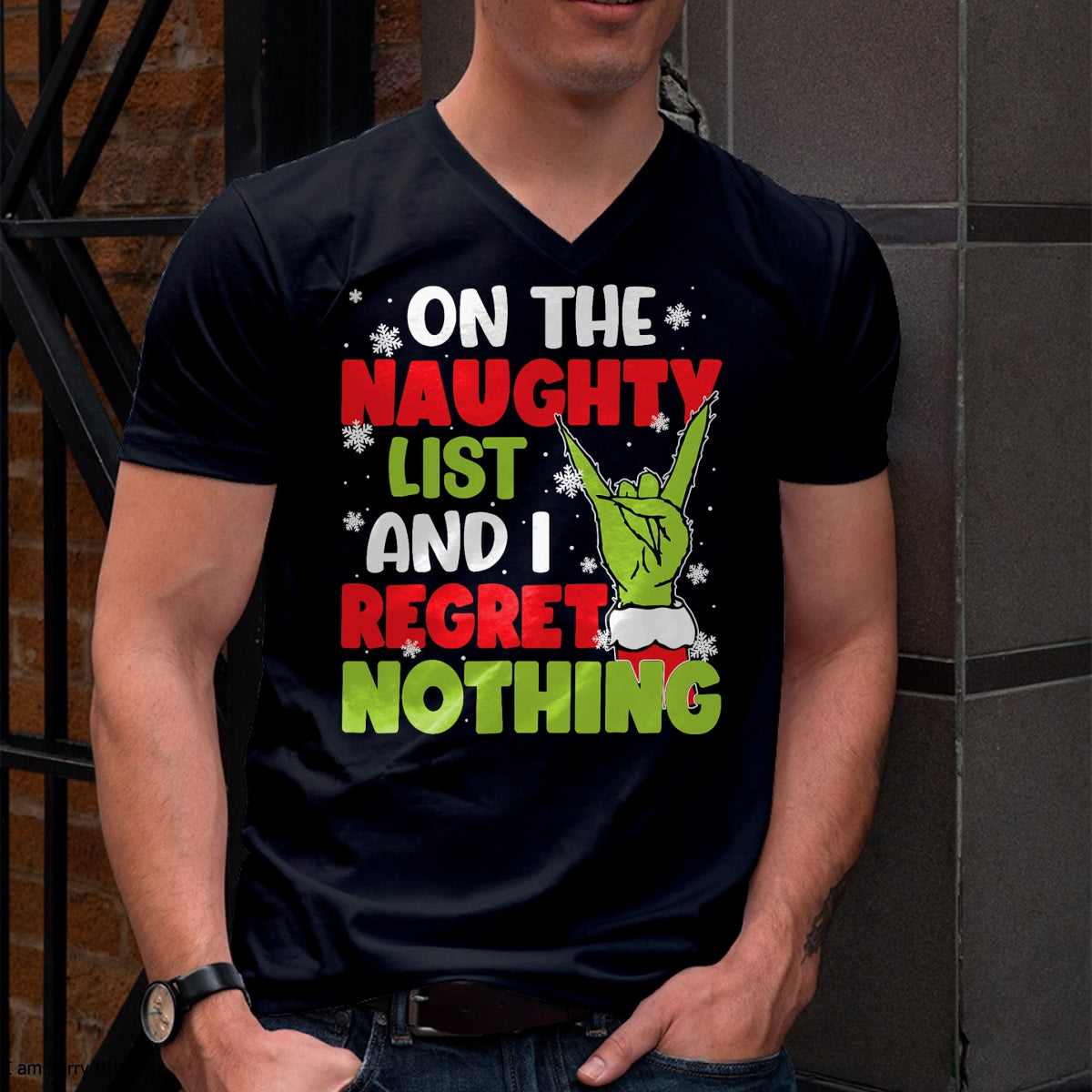 Funny Naughty List Christmas Xmas Santa Mens Womens Kids T-Shirt - Christmas Unisex T-Shirt/Hoodie/Sweatshirt - NINA00