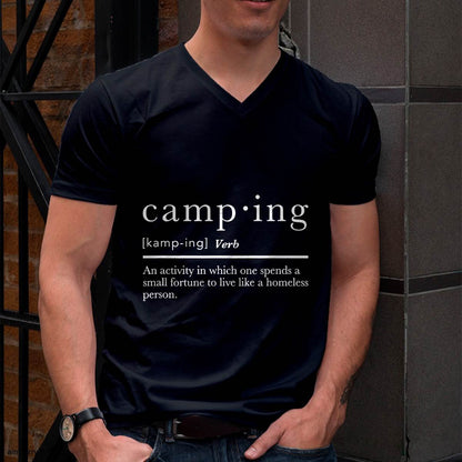 Funny Camping Shirts for Men Women Definition Camp T-Shirt