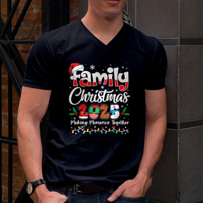 Family Christmas 2025 Matching Outfit Xmas Squad Santa T-Shirt - Christmas Unisex T-Shirt/Hoodie/Sweatshirt - NINA00