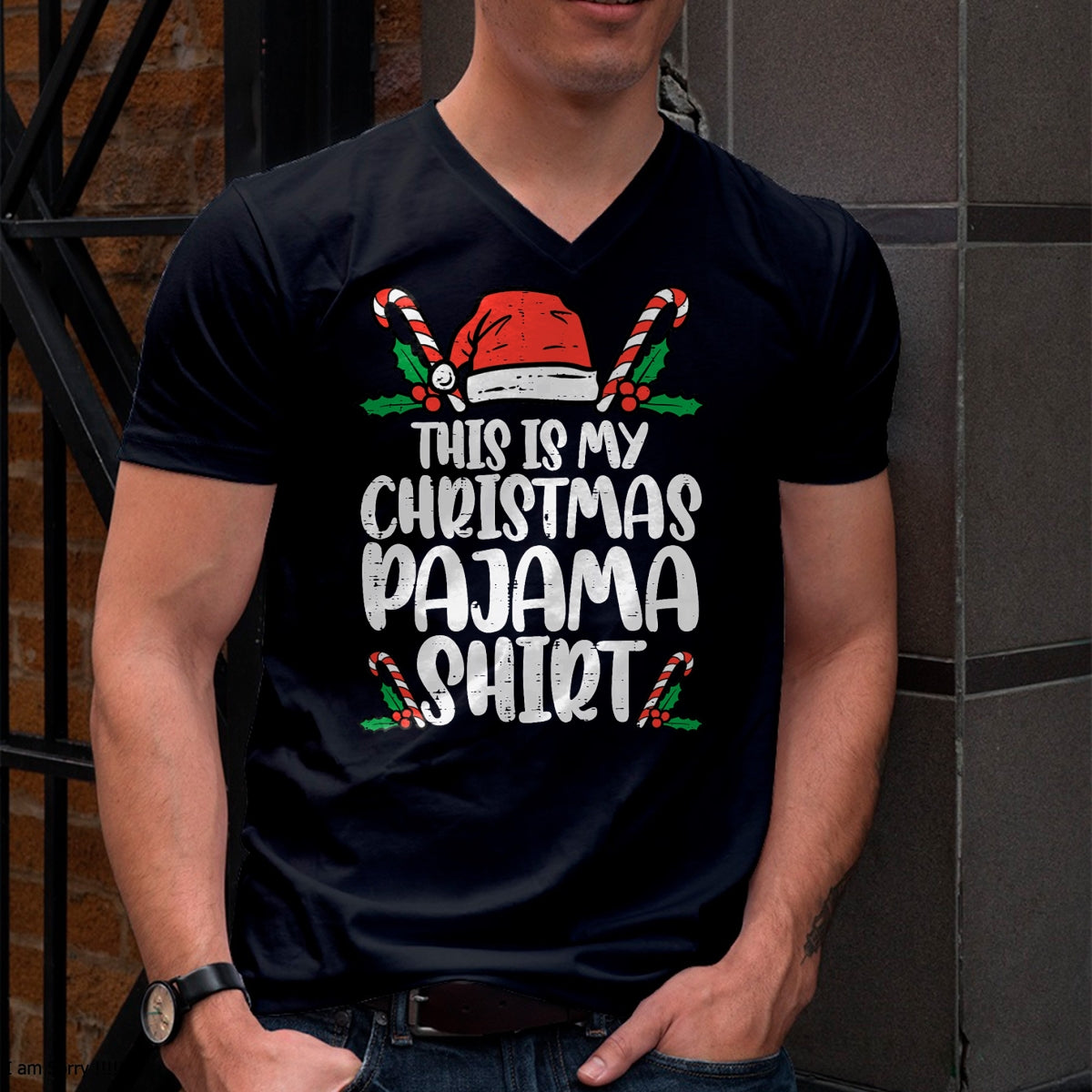 Christmas Shirts for Family, Funny christmas shirts, Christmas Unisex T-Shirt/Hoodie/Sweatshirt HLT00 - This Is My Christmas Pajama Shirt Funny Xmas PJs Men Women T-Shirt