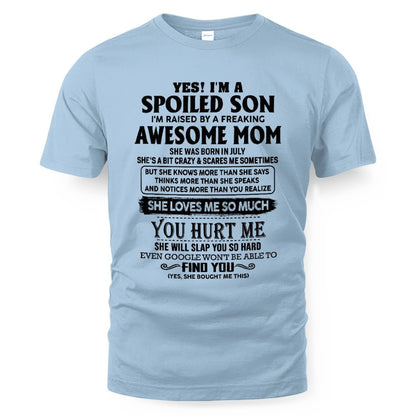 July - Awesome Mom - Perfect gift for son From Mom - NINA07 (SKU-SPW-07)