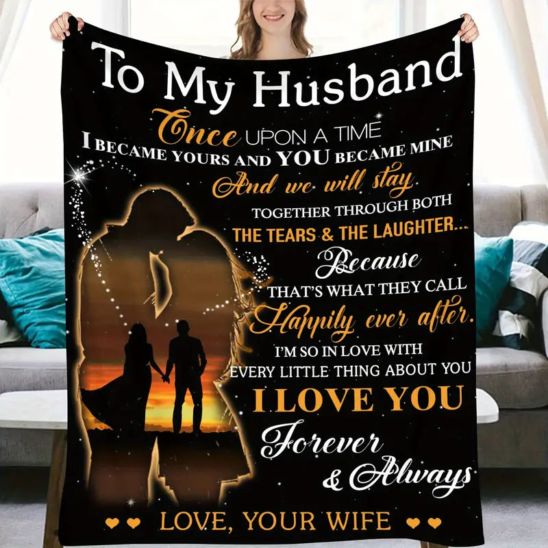 Special Gift For Your Husband Blanket - From Wife