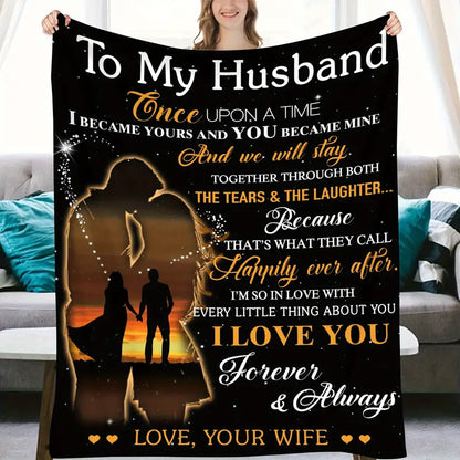 Special Gift For Your Husband Blanket - From Wife