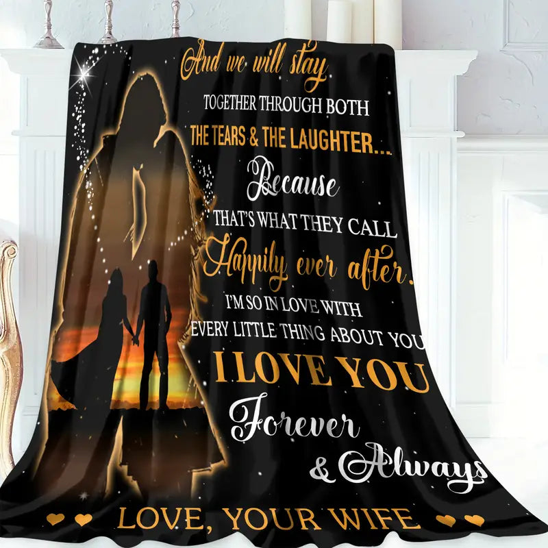 Special Gift For Your Husband Blanket - From Wife