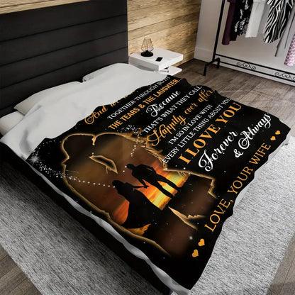 Special Gift For Your Husband Blanket - From Wife