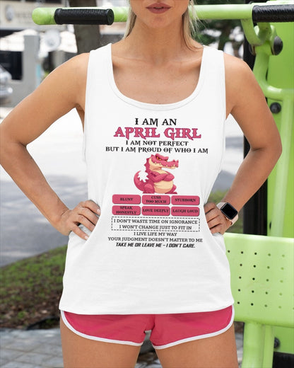 April Girl Shirt – Birthday Gift for Women - NINA04 FMA (SKU10-80-04)