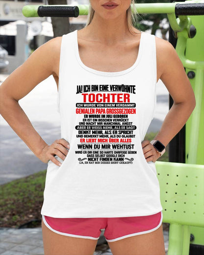 JULI - JAH, ICH BIN EINE VERWÖHNTE TOCHTER – Geschenk für die Tochter vom Papa – NINA07 (SKU2610-282-07)