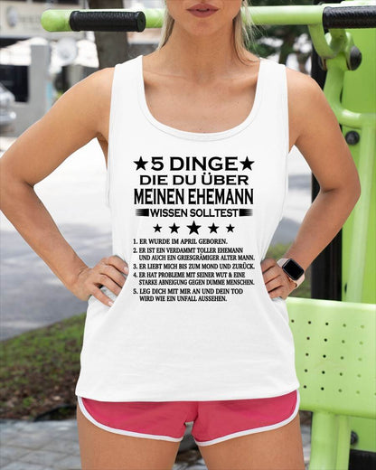 APRIL - 5 DINGE DIE DU ÜBER MEINEN EHEMANN WISSEN SOLLTEST - Das perfekte Geschenk für deine Freundin - GER/NINA04 (SKU2606-157-04)