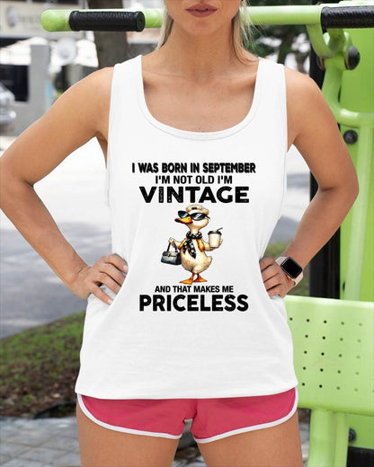 SEPTEMBER - I'M NOT OLD I'M VINTAGE AND THAT MAKES ME PRICELESS - FMA - NINA09 (SKU2604-90-09)