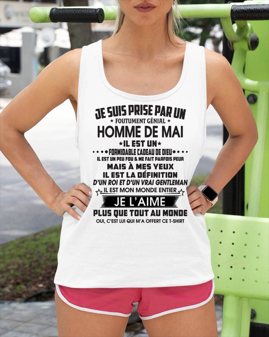 MAI – MAIS À MES YEUX, IL EST LA DÉFINITION D’UN ROI ET D’UN VÉRITABLE GENTLEMAN – DE SON MARI - FR05/NINA05 (SKU2602-14-05)