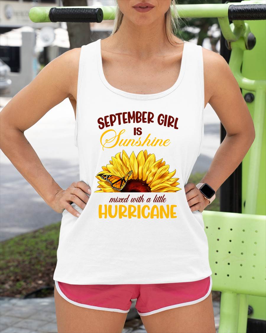 SEPTEMBER - GIRL IS SUNSHINE MIXED WITH A LITTLE HURRICANE - FMA - NINA09 (SKU2603-358-09)