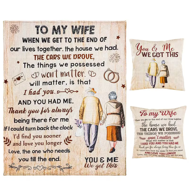Special Gift For Your Wife Blanket - From Husband