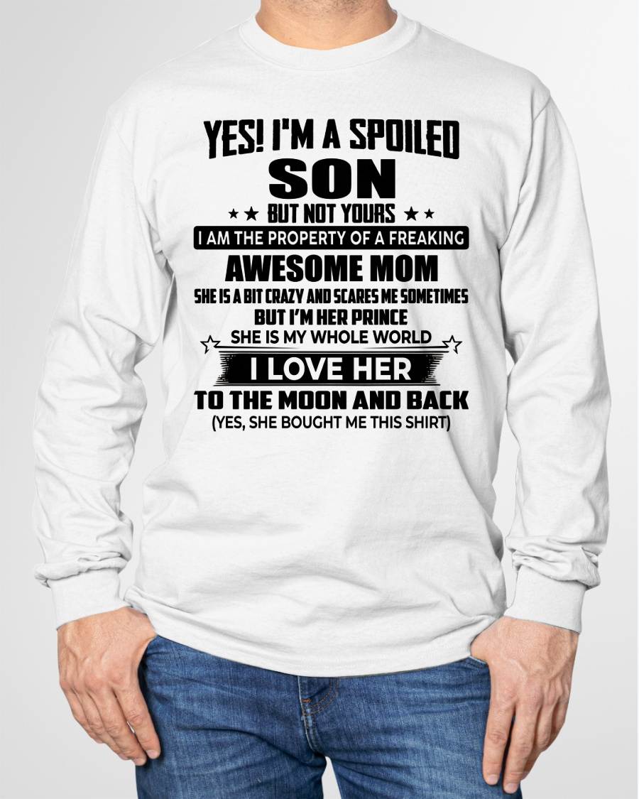 I'M HER PRINCE I LOVE HER TO THE MOON AND BACK - FROM MOM - NINA00 (SKU2604-318-00)