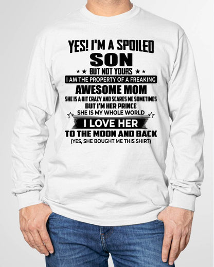 I'M HER PRINCE I LOVE HER TO THE MOON AND BACK - FROM MOM - NINA00 (SKU2604-318-00)