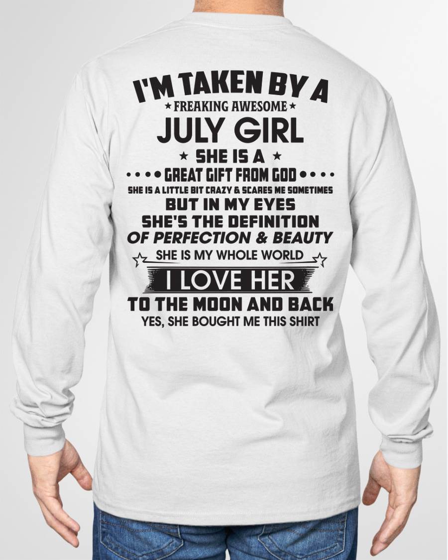 JULY - SHE IS A GREAT GIFT FROM GOD - FROM WIFE - NINA07 (SKU2602-30-07)