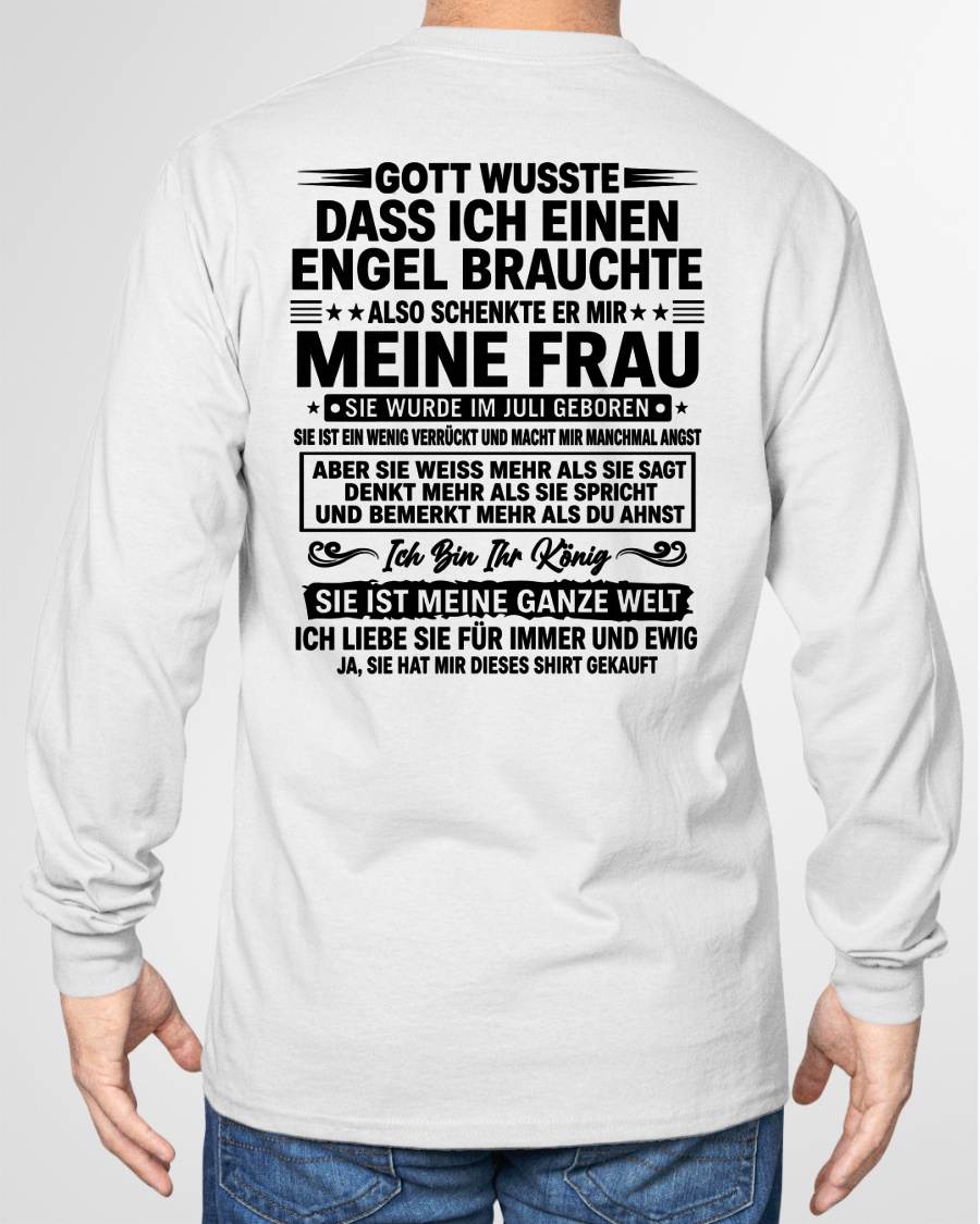 JULI - Ich Bin Ihr König SIE IST MEINE GANZE WELT - Das perfekte Geschenk für deinen Freund - GER/NINA07 (SKU2606-256-07)
