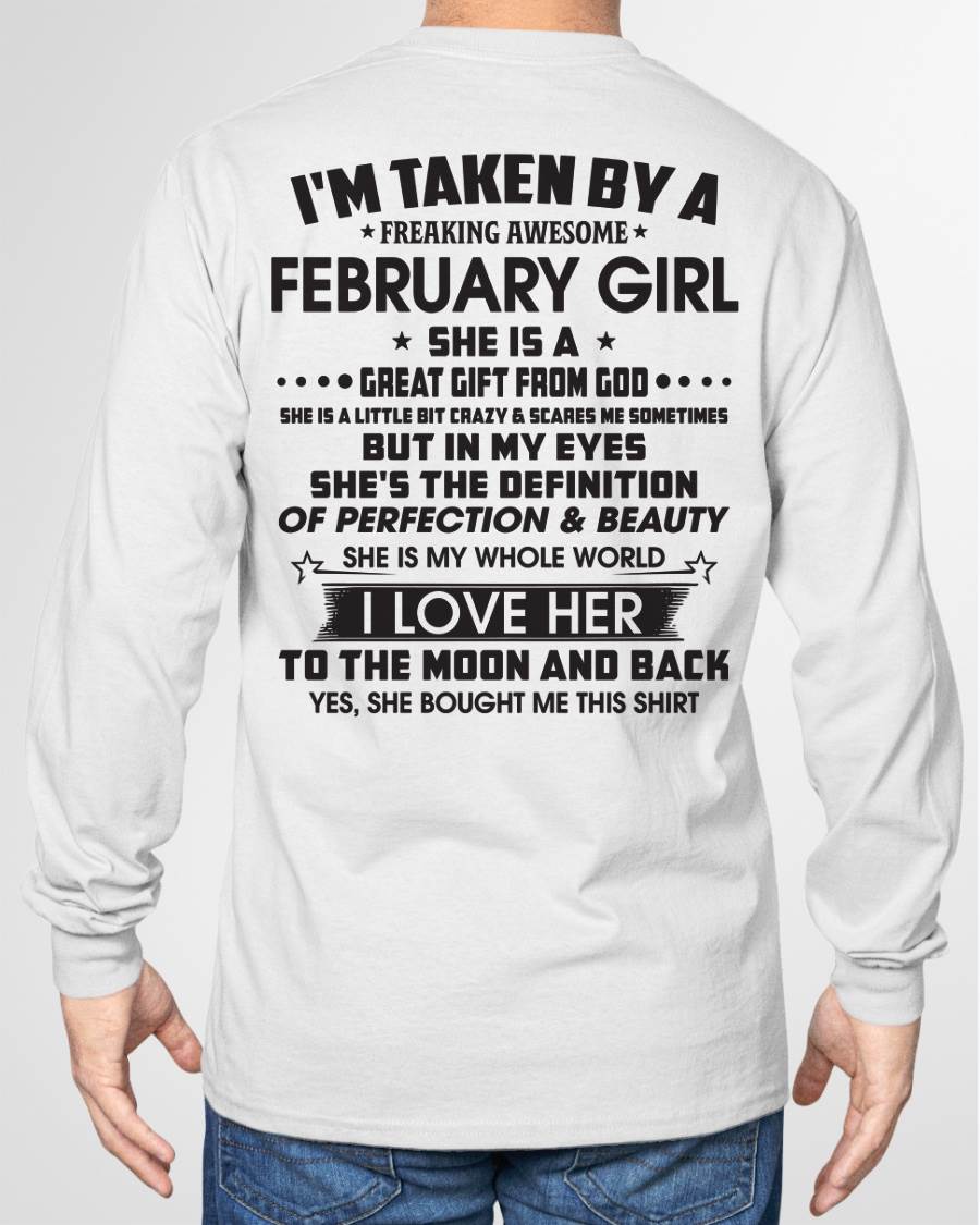 FEBRUARY - SHE IS A GREAT GIFT FROM GOD - FROM WIFE - NINA02 (SKU2602-30-02)
