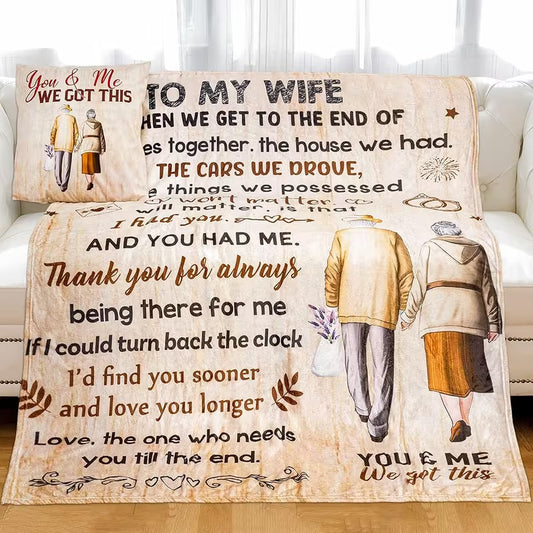 Special Gift For Your Wife Blanket - From Husband