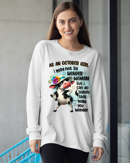 OCTOBER - I MAY NOT BE WONDER WOMAN BUT I CAN DO THINGS THAT MAKE YOU WONDER - FMA - NINA10 (SKU2603-163-10)