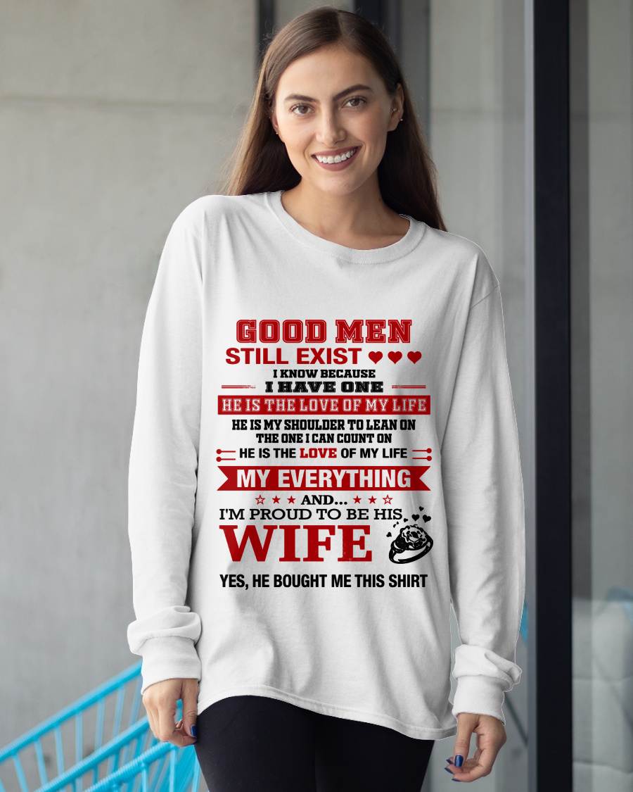 "My Husband Is The Love Of My Life" – The Special T - Shirt From Husband – NINA00 (SKU2605-364-00)
