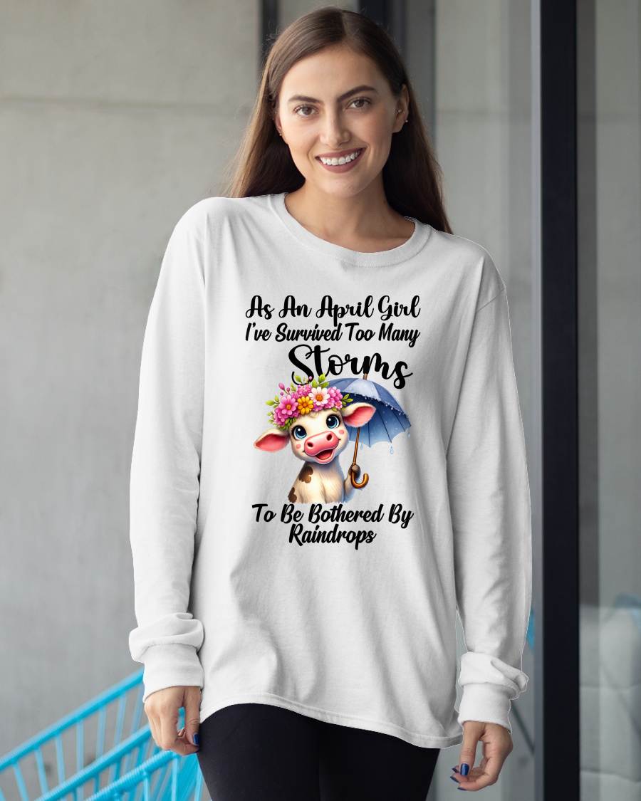 APRIL - I’VE SURVIVED TOO MANY STORMS TO BE BOTHERED BY RAINDROPS - FMA - NINA04 (SKU2604-23-04)