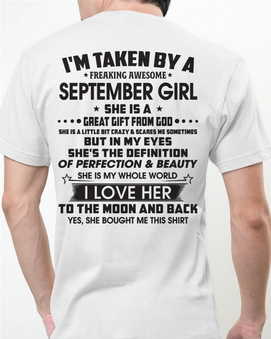 SEPTEMBER - SHE IS A GREAT GIFT FROM GOD - FROM WIFE - NINA09 (SKU2602-30-09)