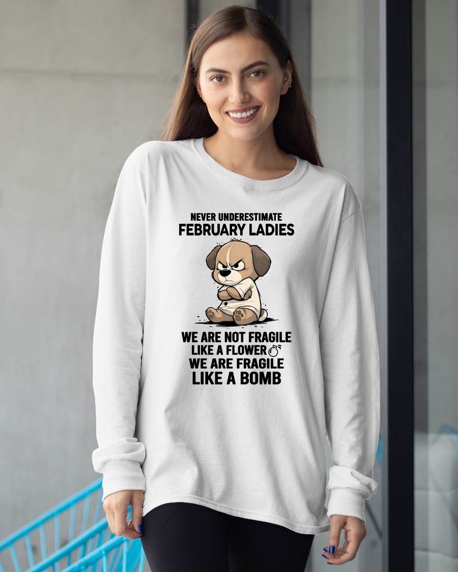 FEBRUARY - WE ARE NOT FRAGILE LIKE A FLOWER WE ARE FRAGILE LIKE A BOMB - FMA - NINA02 (SKU2603-351-02)