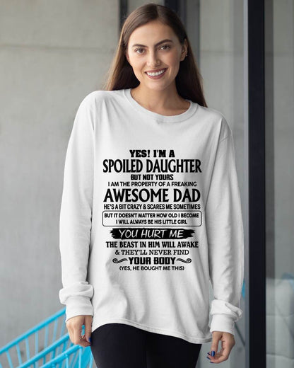 "I WILL ALWAYS BE LITTLE GIRL OF MY DAD" – SPECIAL GIFT FROM DAD – NINA00 (SKU2607-107-00)