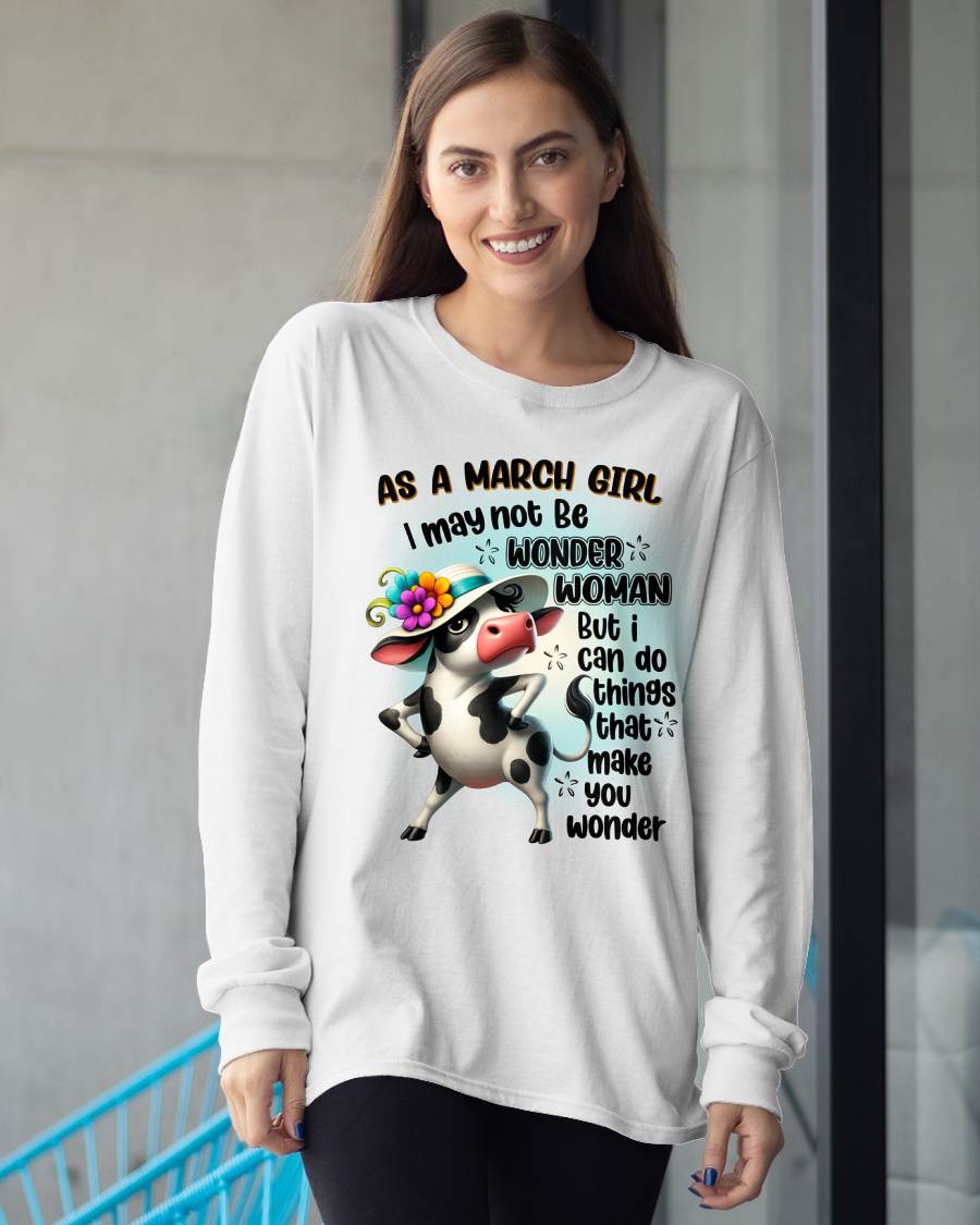 MARCH - I MAY NOT BE WONDER WOMAN BUT I CAN DO THINGS THAT MAKE YOU WONDER - FMA - NINA03 (SKU2603-163-03)