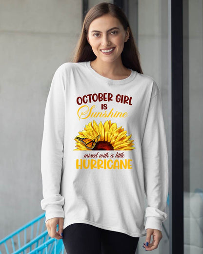 OCTOBER - GIRL IS SUNSHINE MIXED WITH A LITTLE HURRICANE - FMA - NINA10 (SKU2603-358-10)