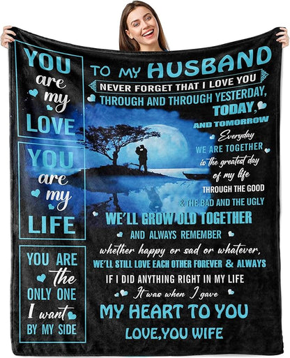 Special Gift For Your Husband Blanket - From Wife